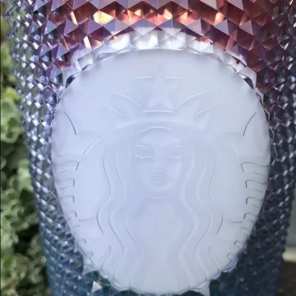 Starbucks Rainbow Pride Studded Cup Ombre Cold Tumbler Venti 24oz USA New 2020 - Picture 9 of 10